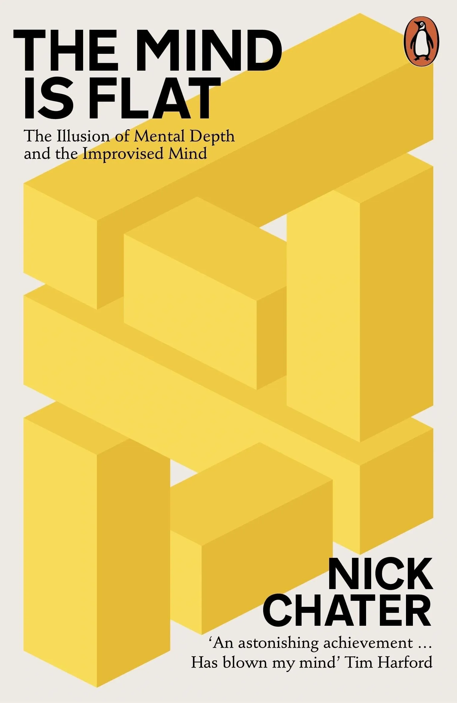 Book cover: The Mind is Flat by Nick Chater